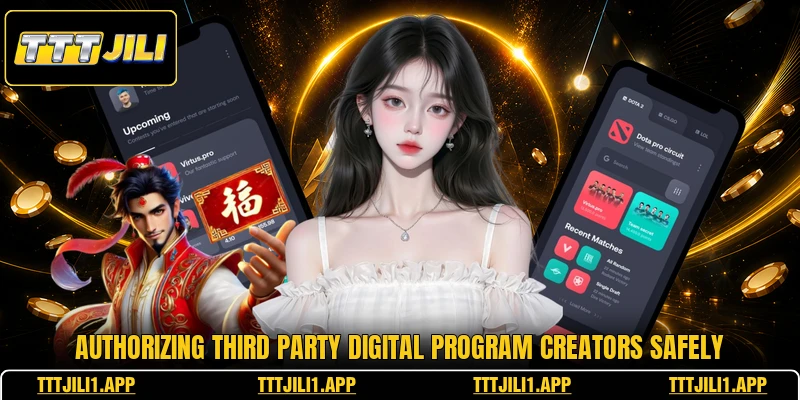 Authorizing third party digital program creators safely