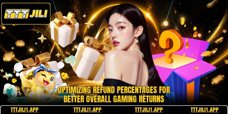Optimizing refund percentages for better overall gaming returns