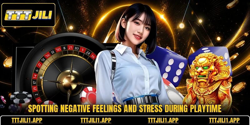 Spotting negative feelings and stress during playtime